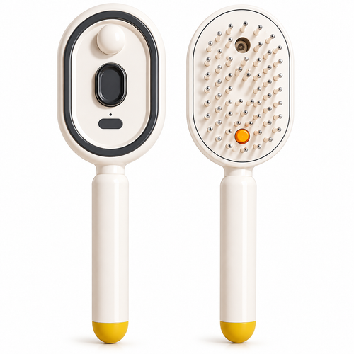 3-in-1 Steam Hair Brush Comb – For Smooth & Manageable Hair