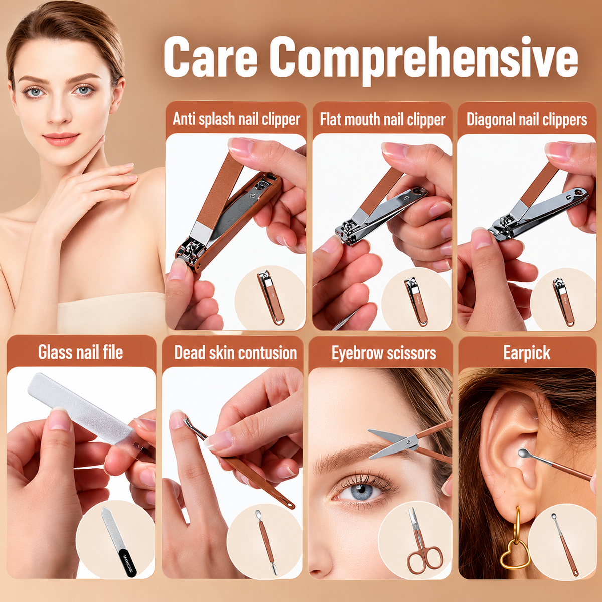 Nail Clipper Set 8 in 1